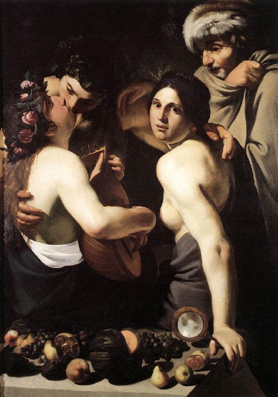 MANFREDI, Bartolomeo Allegory of the Four Seasons SG
